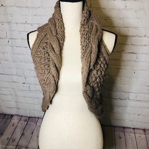 Chunky Sweater Vest Cardigan Small